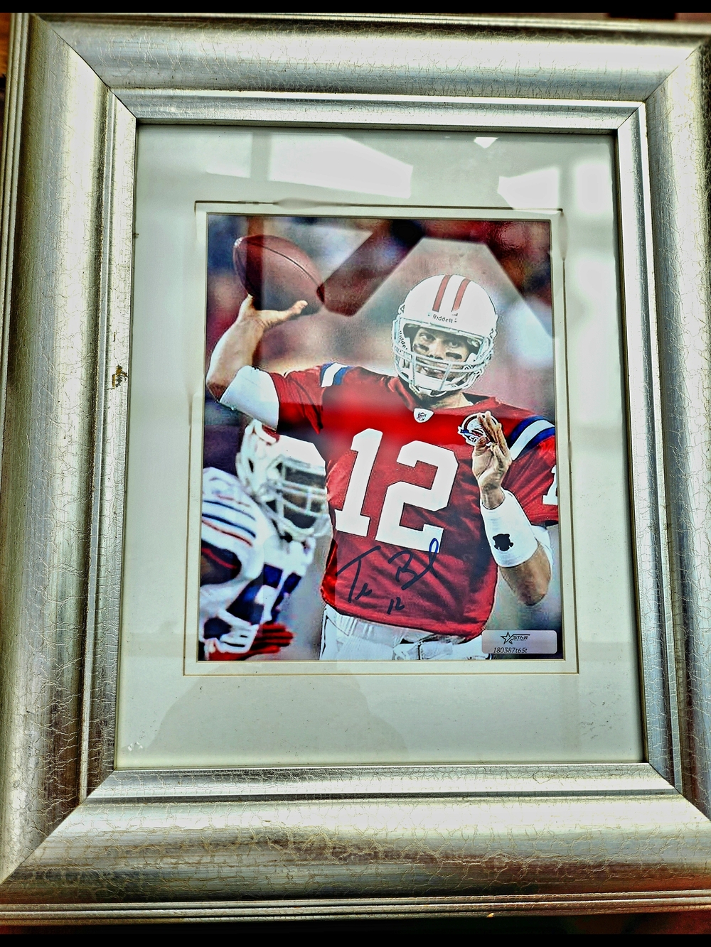 Signed Tom Brady Photo - 8x10 - Patriots - Matted & Framed, Ready To Hang